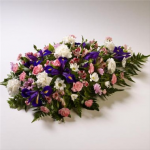 Pink and White Spray